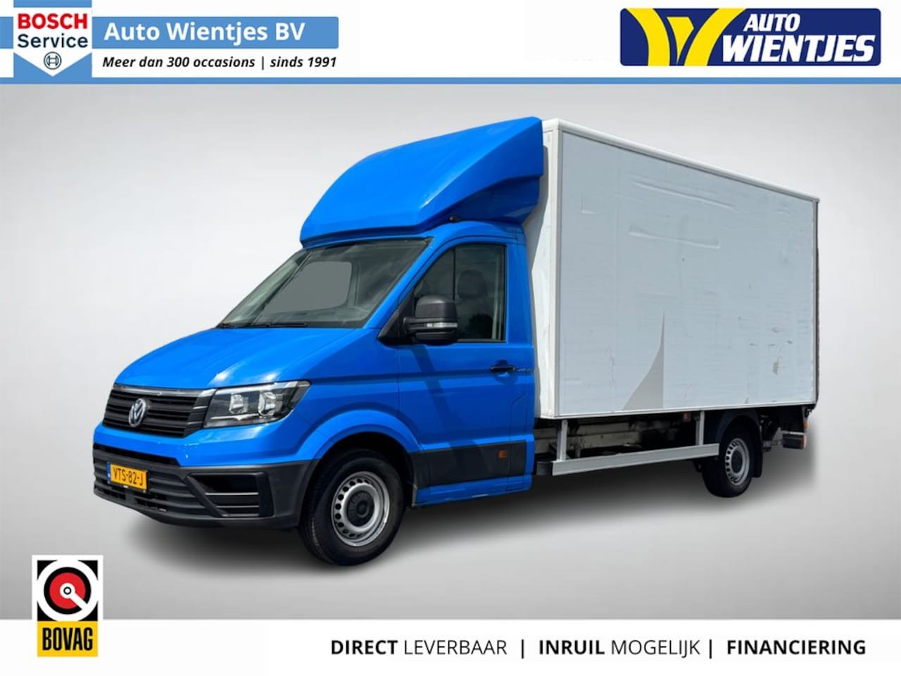 Volkswagen Crafter - 2.0 TDI DSG | Trendline 3-Pers | Meubelbak + Laadklep | Airco - AutoWereld.nl