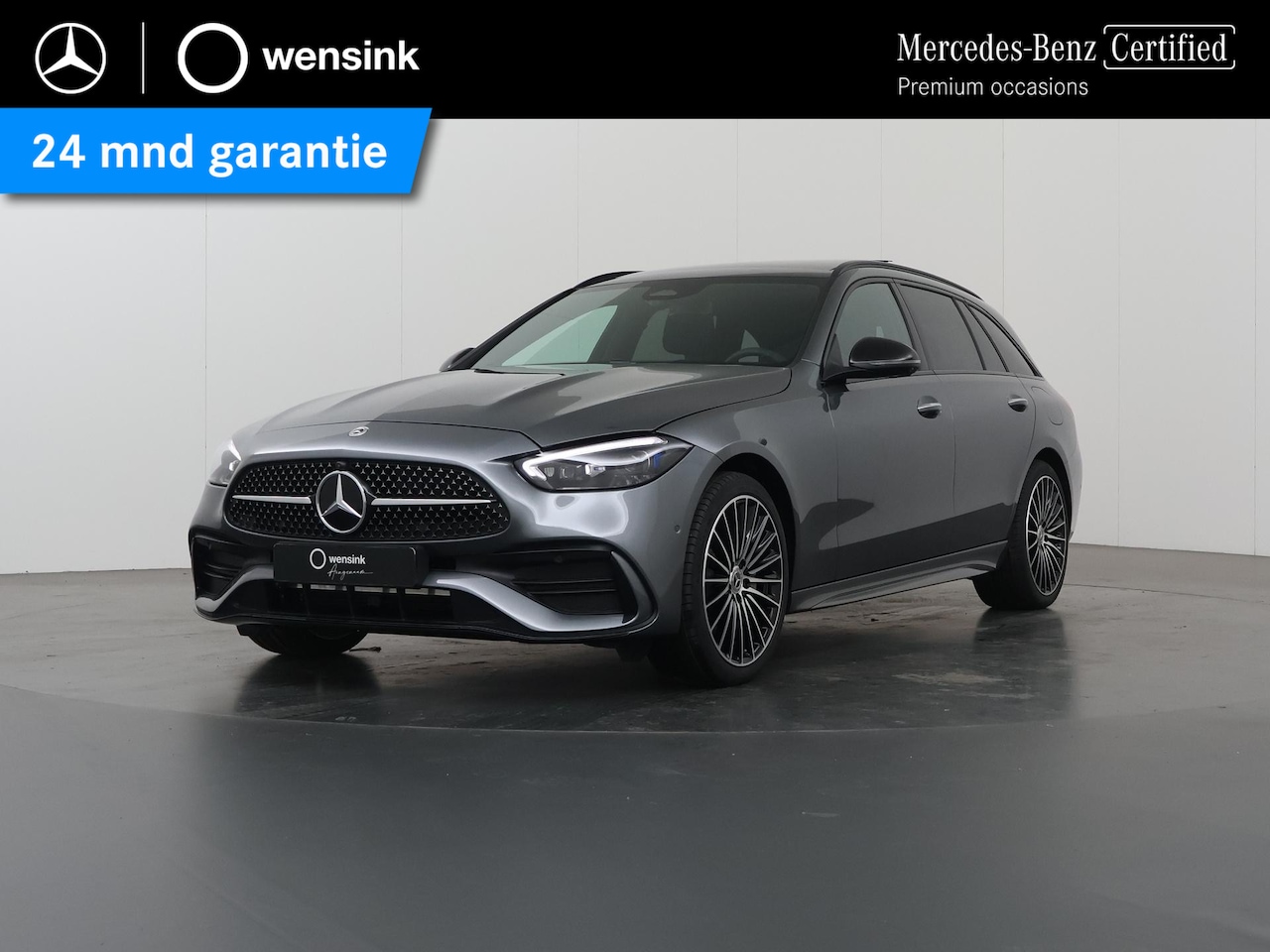 Mercedes-Benz C-klasse Estate - 300e Business Solution AMG | Panoramaschuifdak | Premium Plus | Burmester | Head-Up | Trek - AutoWereld.nl