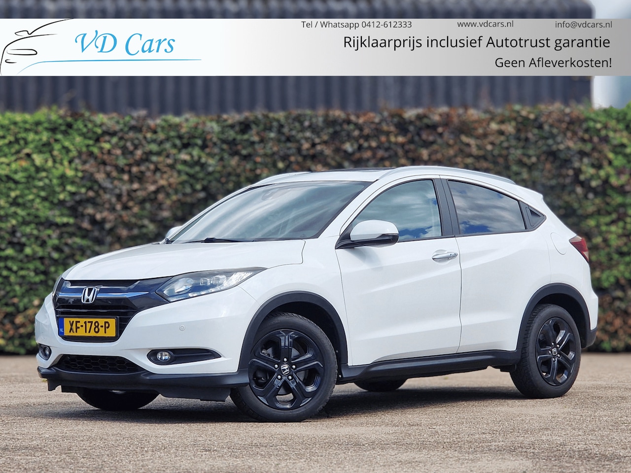 Honda HR-V - 1.5 i-VTEC Executive AUTOMAAT*Panoramadak*Navigatie*H.Leder*Camera*Climate control*Cruise - AutoWereld.nl