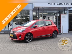 Toyota Yaris - 1.3 VVT-i DYNAMIC 5-DEURS NL-AUTO TREKHAAK AIRCO CAMERA CRUISE LM-VELGEN