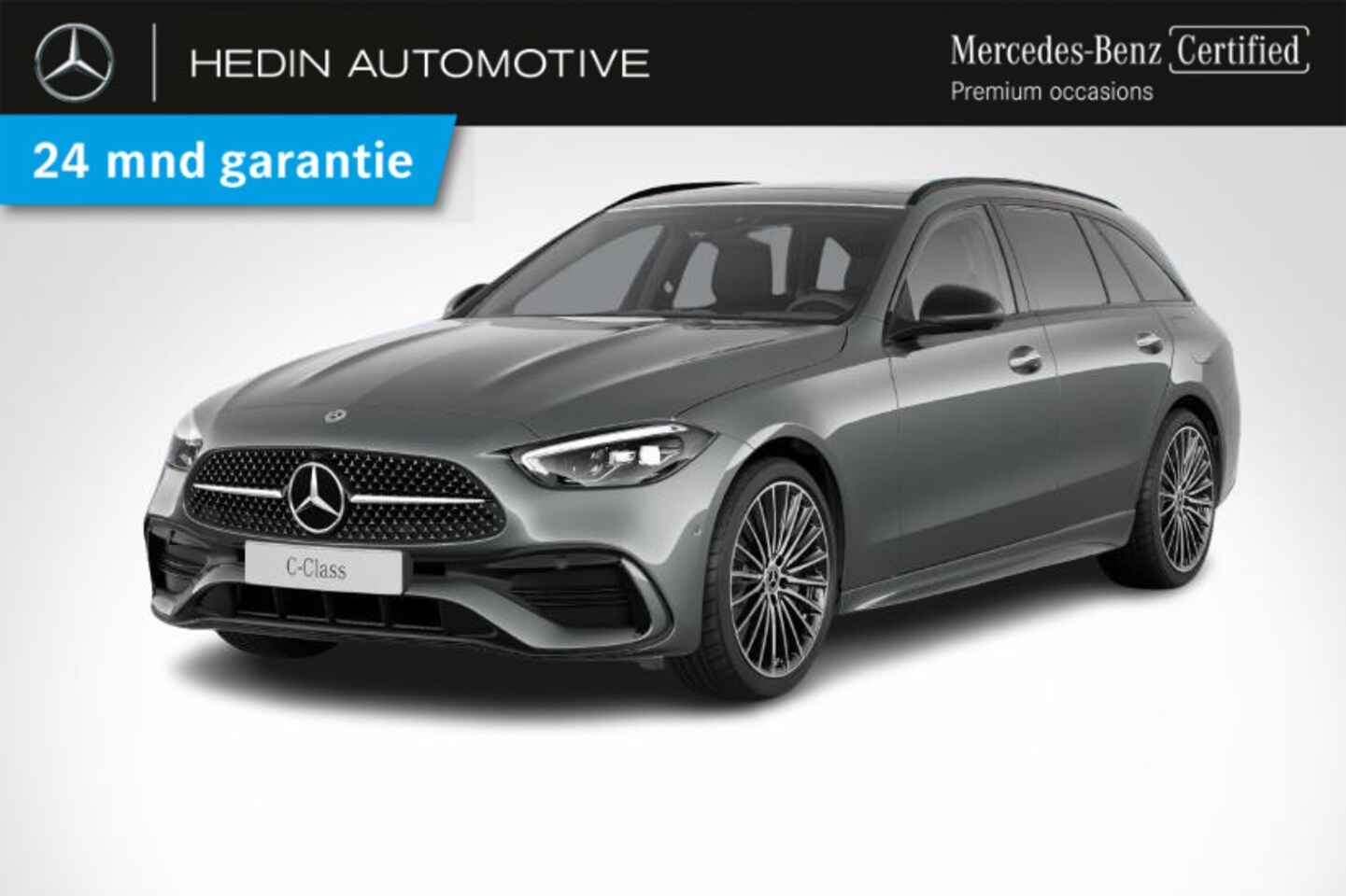 Mercedes-Benz C-klasse Estate - C 300e Automaat Business Solution AMG | Comfortpakket Plus | Winterpakket | Nightpakket | - AutoWereld.nl