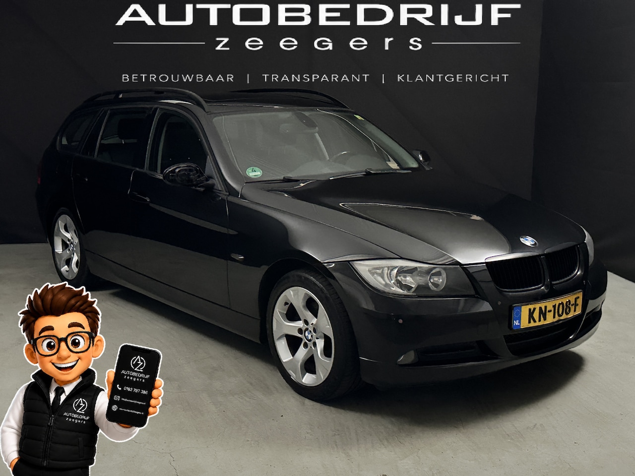BMW 3-serie Touring - 318i High Executive *Navi*Pano*Heatseat* - AutoWereld.nl