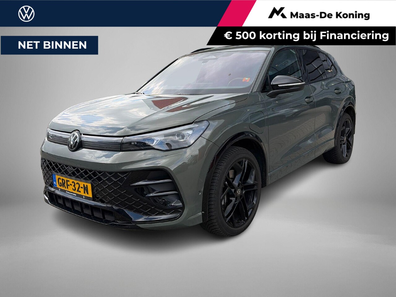 Volkswagen Tiguan - 1.5 eHybrid 272 pk DSG R-Line Business · Panoramadak · Trekhaak · Leder · Harman Kardon · - AutoWereld.nl