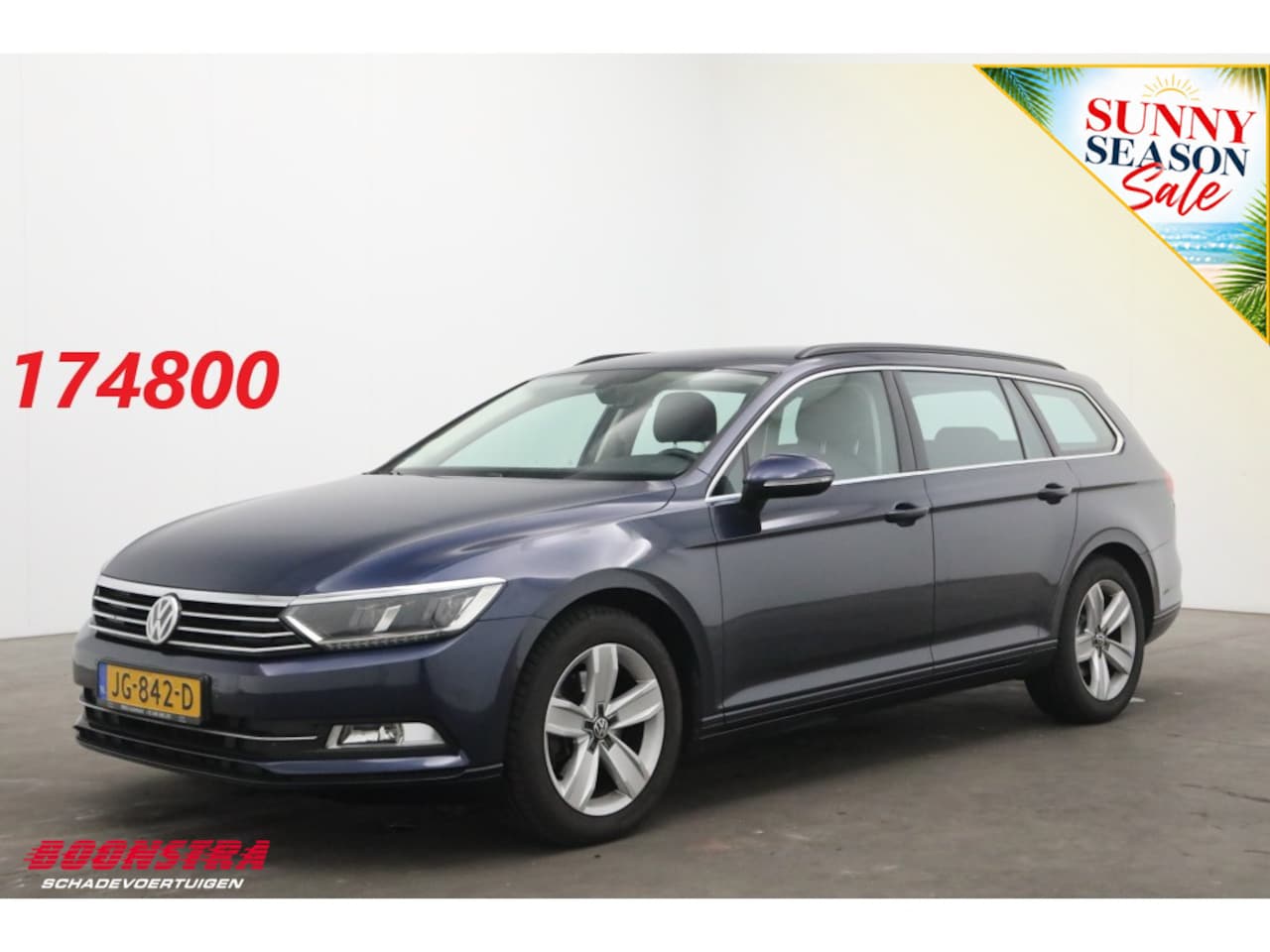 Volkswagen Passat Variant - 1.6 TDI Comfortline Navi Cruise Clima PDC AHK - AutoWereld.nl
