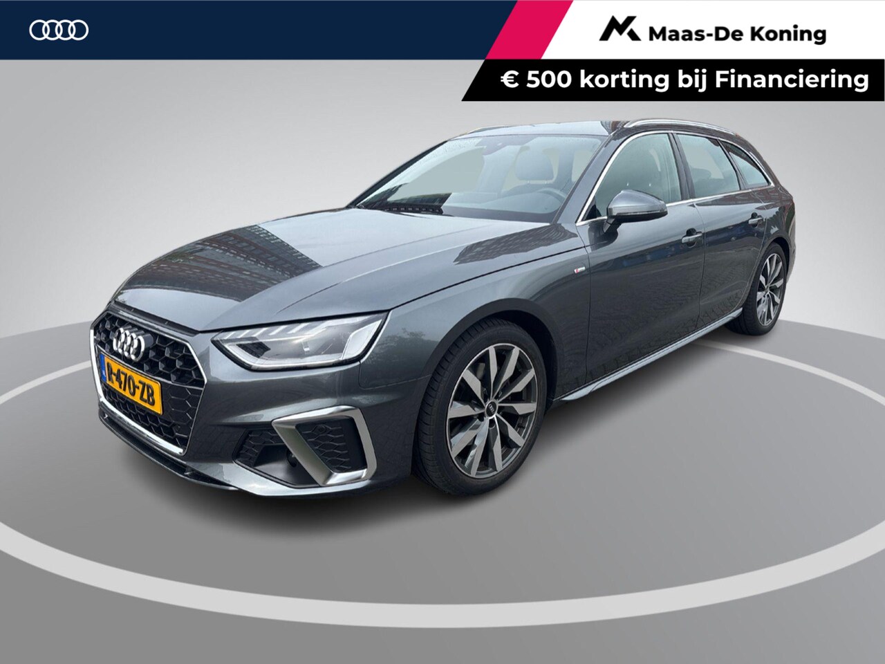 Audi A4 Avant - 35 TFSI 150pk S edition · Apple/Android Car Play · Camera · Afgevlakt sportstuur · Virtual - AutoWereld.nl