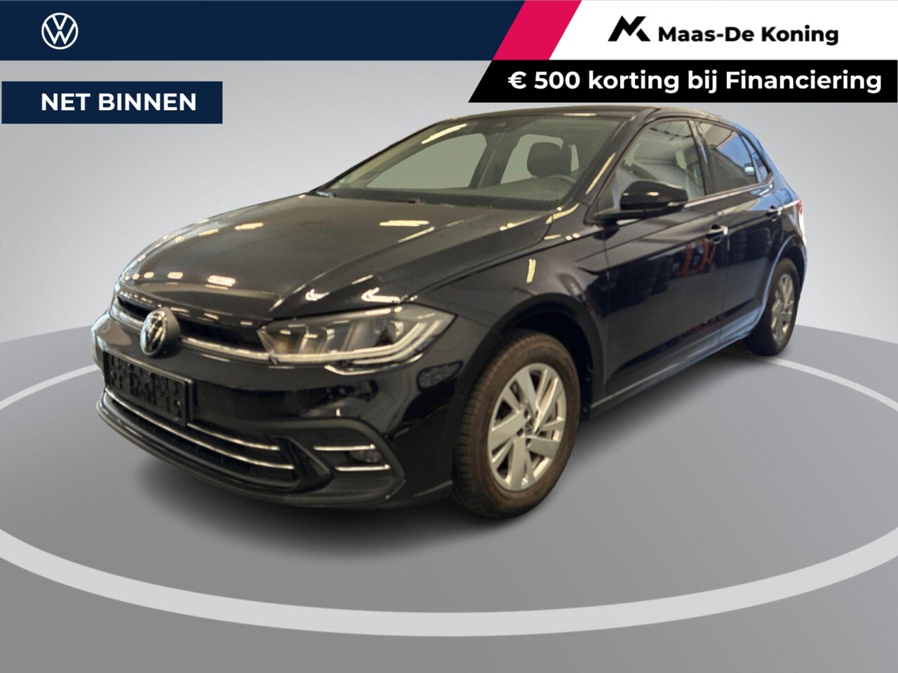 Volkswagen Polo - 1.0 TSI 110pk DSG Style · Camera · Matrix LED · Stoelverwarming · Verkeersbord Detectie · - AutoWereld.nl
