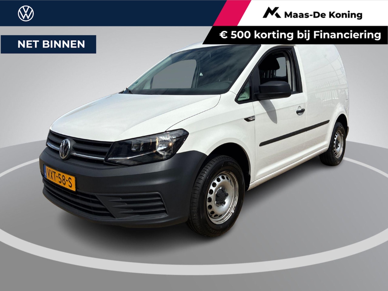 Volkswagen Caddy - 2.0 TDI L1H1 102pk BMT Comfortline · Trekhaak · Vloerplaat · Airco · DAB radio · Bluetooth - AutoWereld.nl