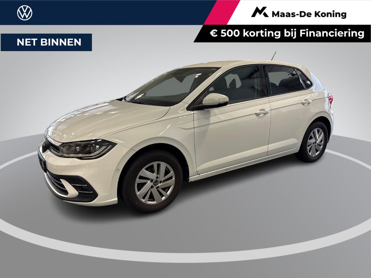 Volkswagen Polo - 1.0 TSI 110pk DSG Style · Camera · Apple/Android Car Play · Dodehoeksensor · Parkeer Assis - AutoWereld.nl