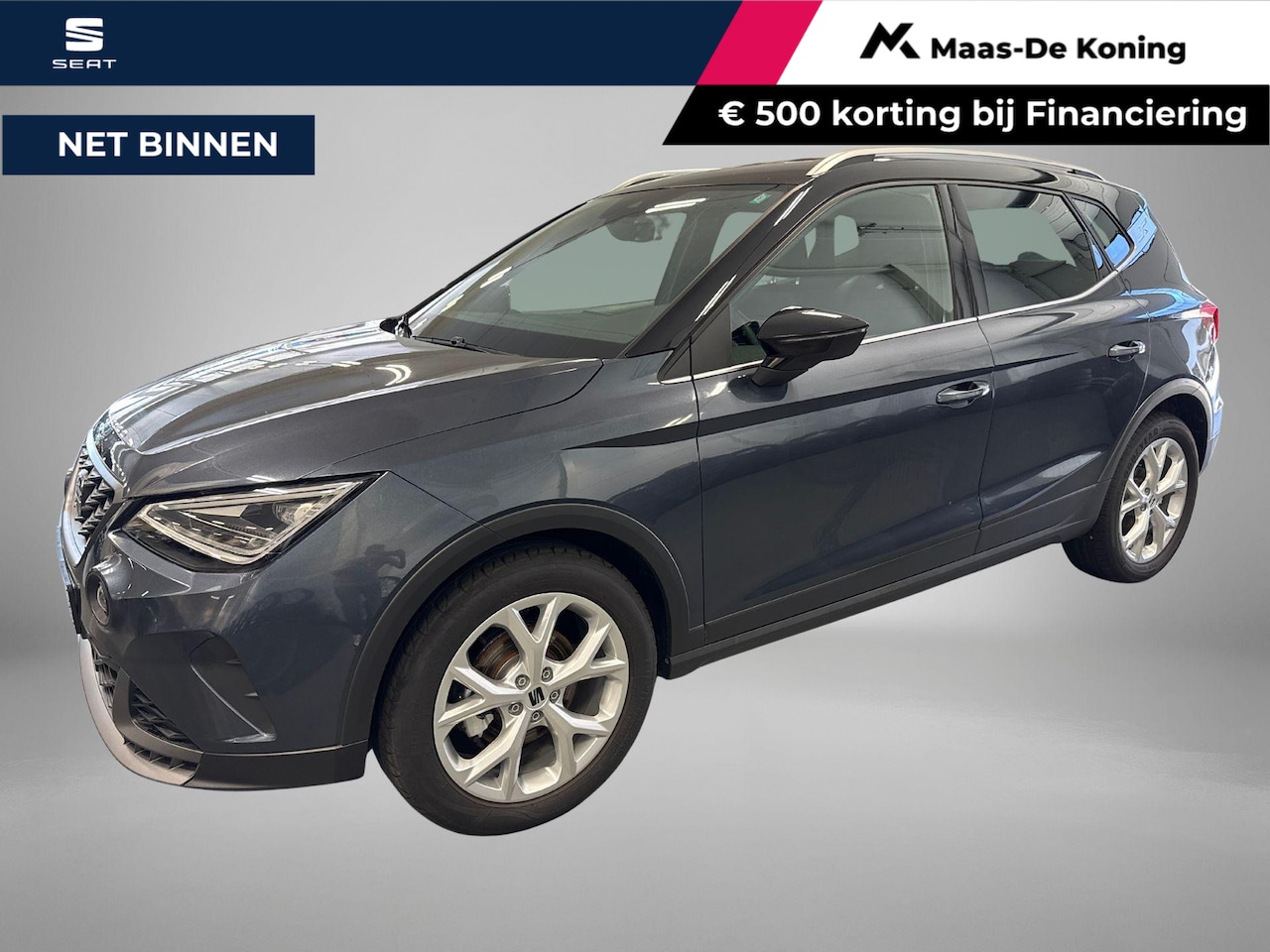 SEAT Arona - 1.0 EcoTSI 115pk DSG FR Business Connect · Apple/Android Car Play · Cruise Control · Clima - AutoWereld.nl