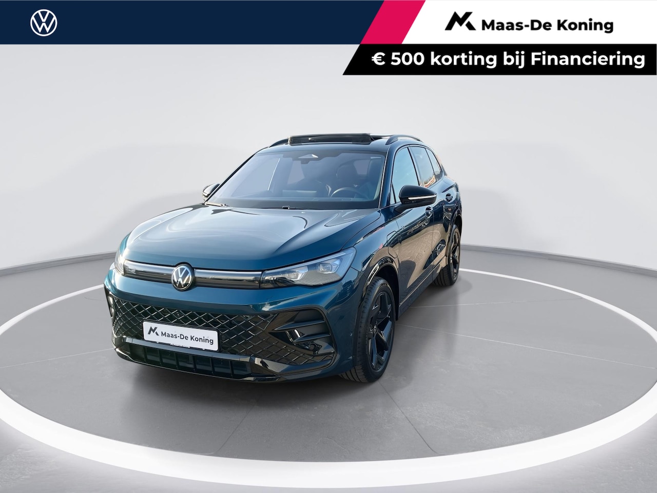 Volkswagen Tiguan - 1.5eHybrid 200kW/272PK R-Line Black Style DSG · Panoramadak · Leder · Trekhaak · 360°Camer - AutoWereld.nl