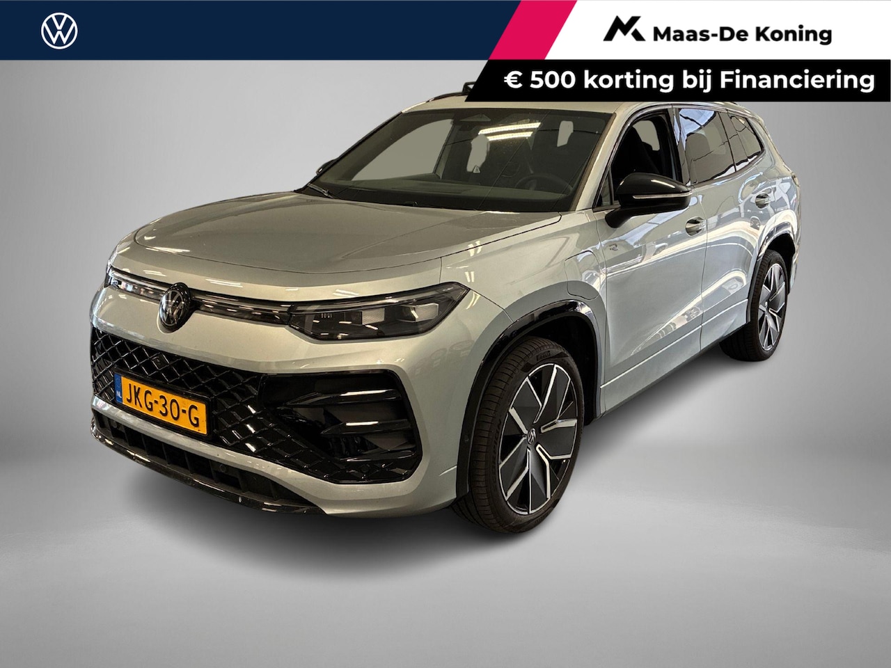 Volkswagen Tayron - 1.5 eHybrid 272pk DSG R-Line Edition · Panoramadak · Inklap. Trekhaak · 360 Camera · Matri - AutoWereld.nl