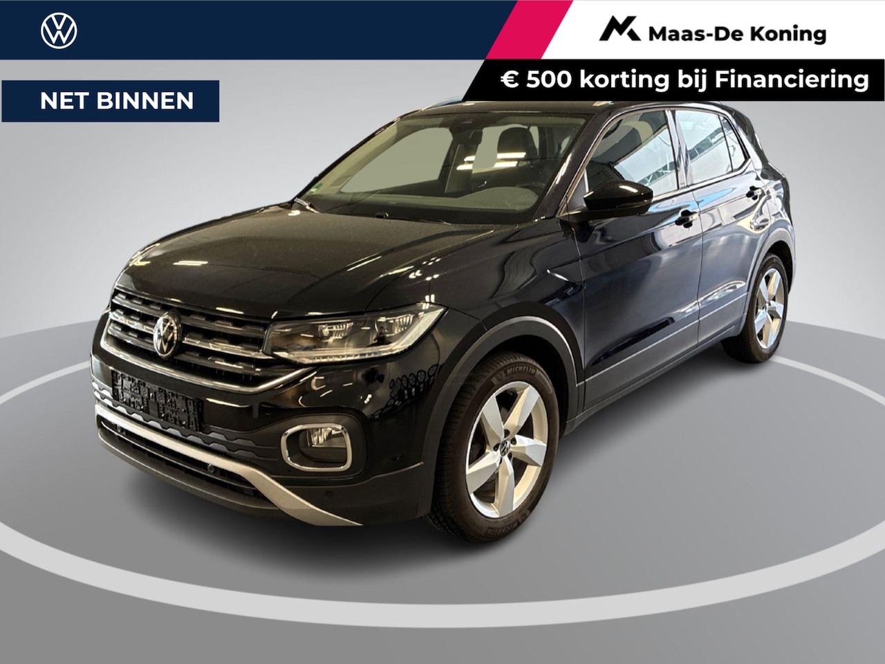 Volkswagen T-Cross - 1.0 TSI 110pk DSG Style · Apple/Android Car Play · Navigatie · P-Sensoren · ACC · Climatro - AutoWereld.nl