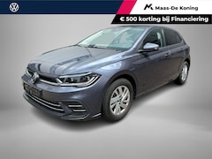 Volkswagen Polo - 1.0 TSI 95pk DSG Style · Apple/Android Car Play · Dodehoeksensor · Stoelverwarming · Matri
