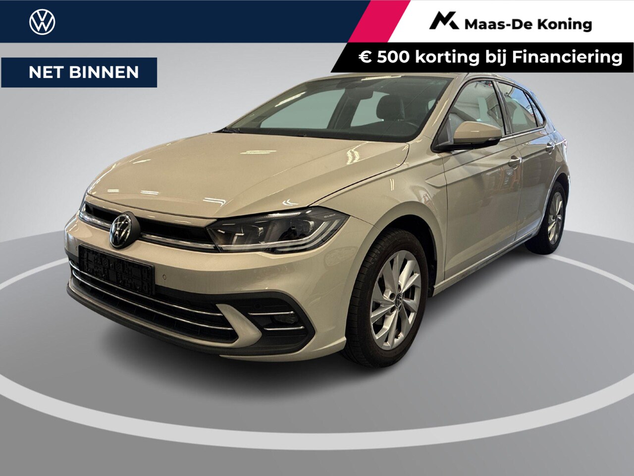 Volkswagen Polo - 1.0 TSI 95pk DSG Style · Camera · Matrix LED · Stoelverwarming · P-Sensoren · ACC · Apple/ - AutoWereld.nl