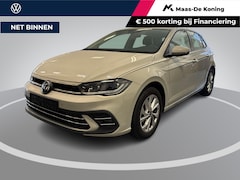 Volkswagen Polo - 1.0 TSI 95pk DSG Style · Camera · Matrix LED · Stoelverwarming · P-Sensoren · ACC · Apple/