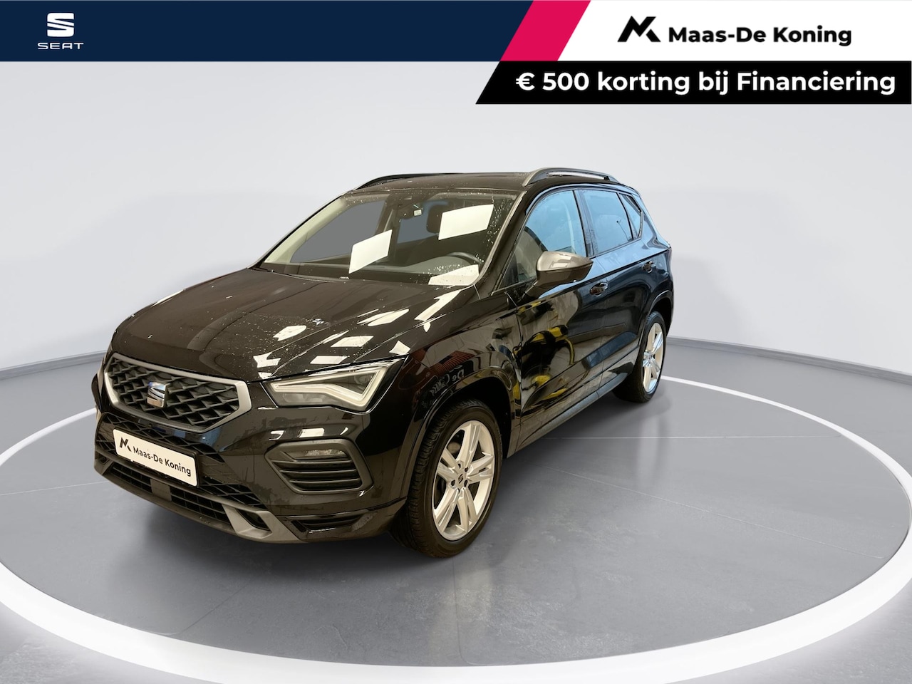 SEAT Ateca - 1.5TSI/150PK DSG FR FL · Apple/Android · Camera + Parkeersensoren · Stoel- & Stuurverwarmi - AutoWereld.nl