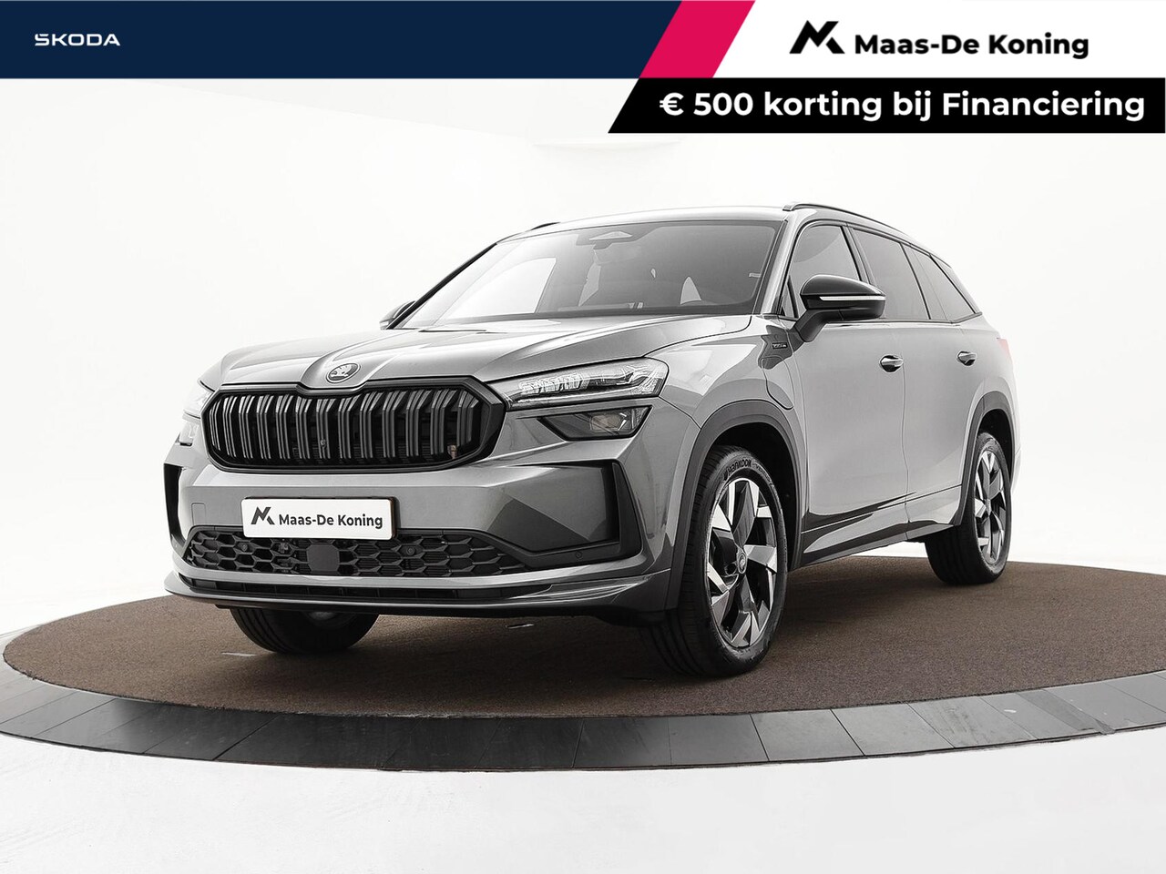 Skoda Kodiaq - 1.5 TSI 204pk DSG PHEV Sportline Business · Wegklapbare Trekhaak · Camera · Elek. Bestuurd - AutoWereld.nl