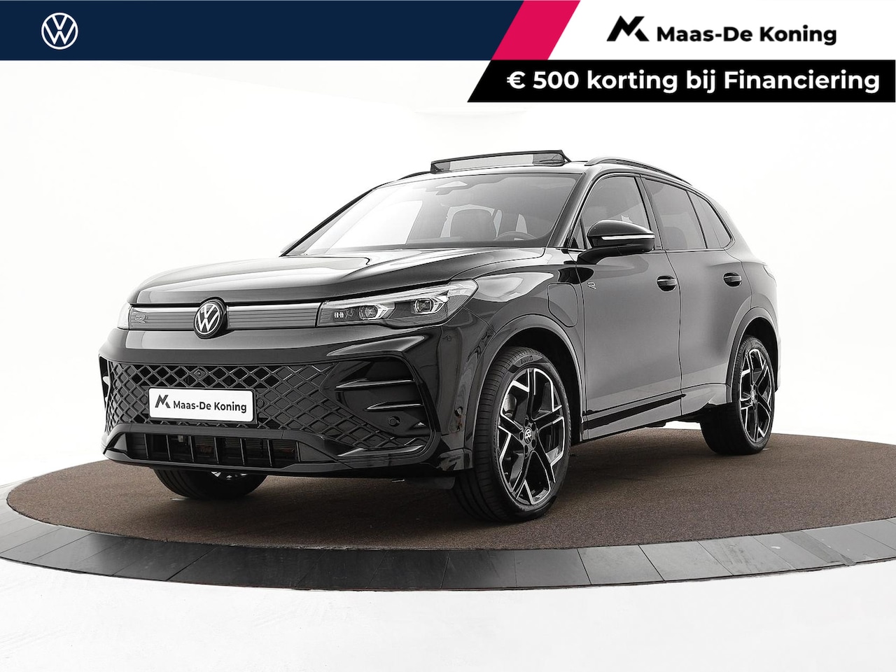Volkswagen Tiguan - 1.5 272pk DSG eHybrid R-Line · Panoramadak · Wegklapbare Trekhaak · Leder · Harman Kardon - AutoWereld.nl