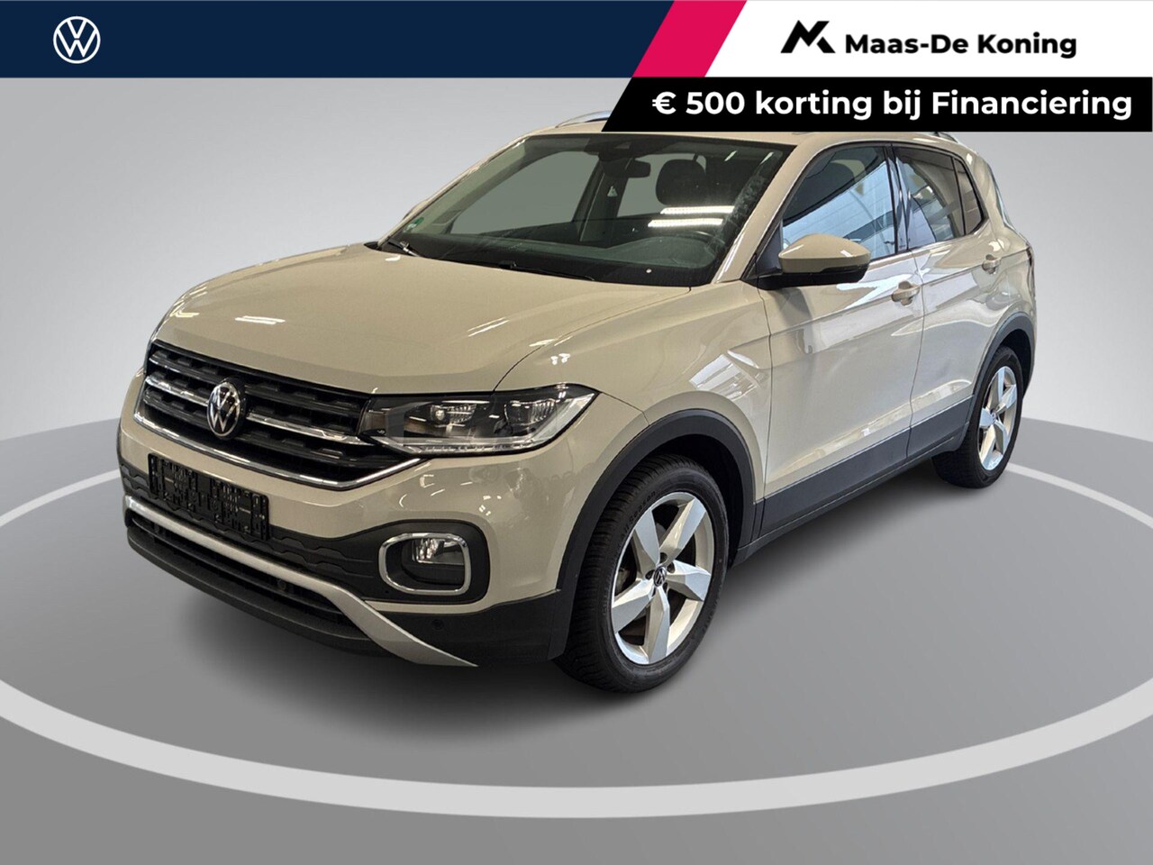 Volkswagen T-Cross - 1.5 TSI 150pk DSG Style · Apple/Android Car Play · Stoelverwarming · LED verlichting - AutoWereld.nl