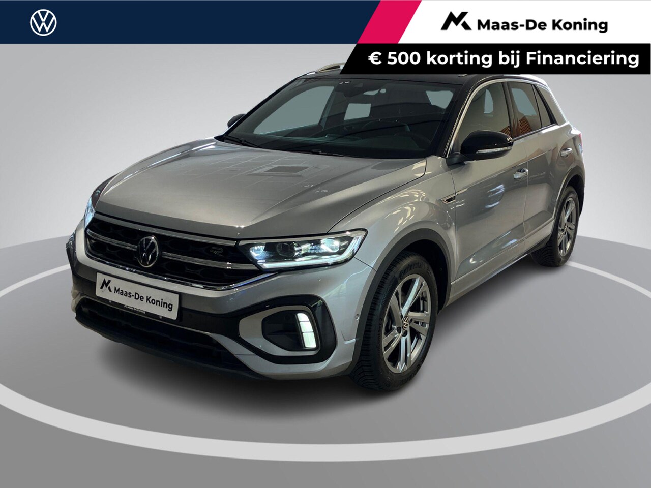 Volkswagen T-Roc - 1.5eTSI/150PK R-Line DSG · Navigatie · Apple/Android Car Play · Trekhaak · Stoelverwarming - AutoWereld.nl