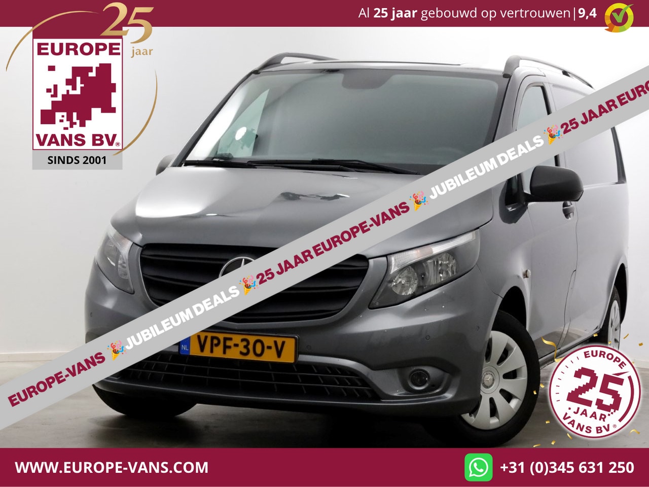 Mercedes-Benz Vito - 114 CDI 136pk RWD Compact 9G Automaat Navi/Camera/Achterklep 04-2022 - AutoWereld.nl
