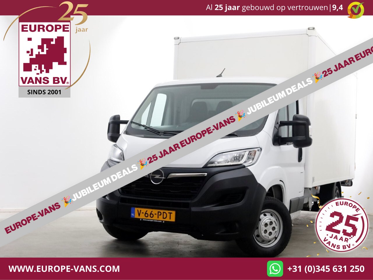 Opel Movano - 2.2D 140pk Bakwagen met laadklep 1.060kg laadvermogen 08-2023 - AutoWereld.nl