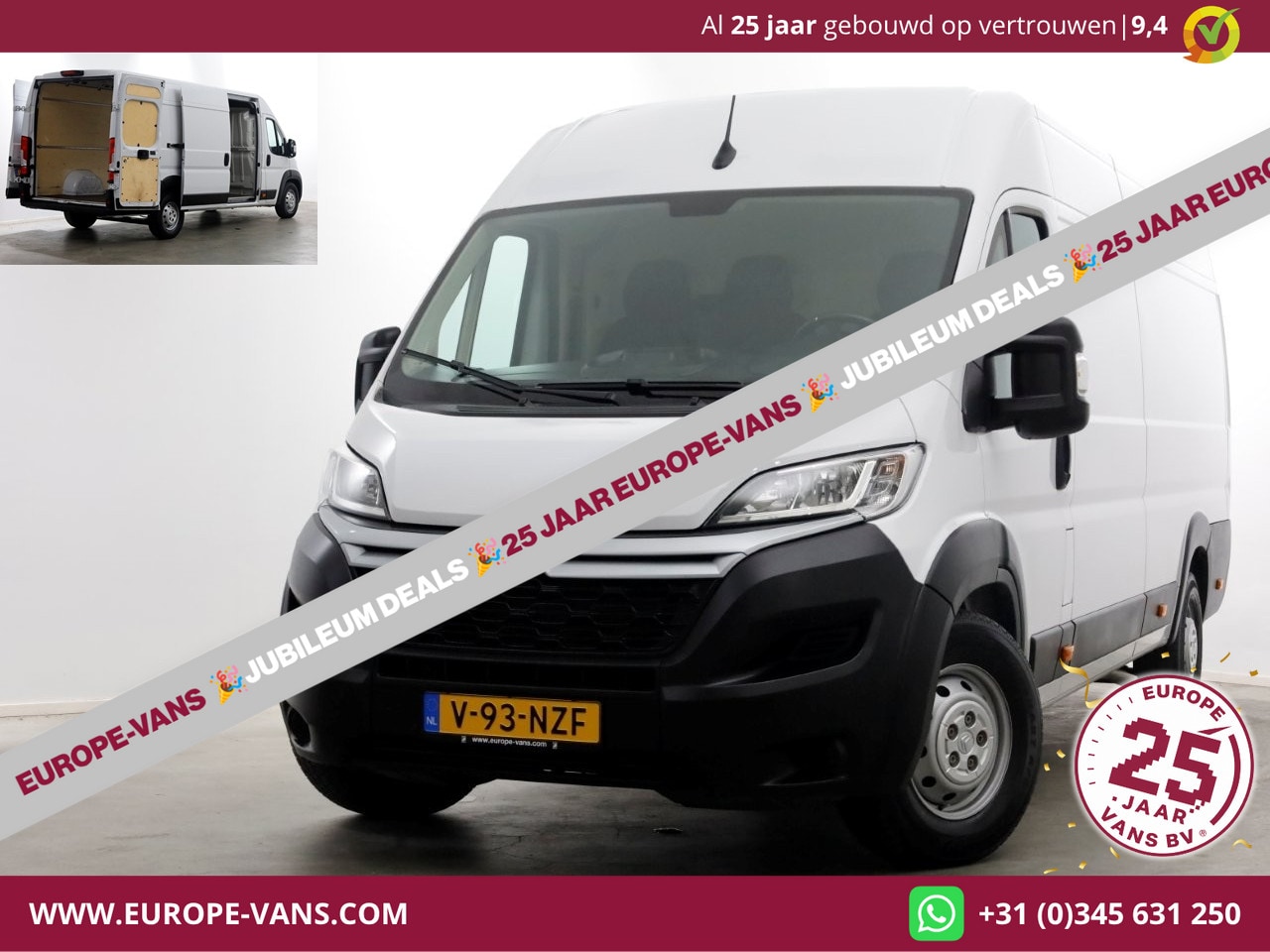 Citroën Jumper - 2.2 BlueHDi 165pk L4H2 Airco/Navi/Camera 06-2024 - AutoWereld.nl