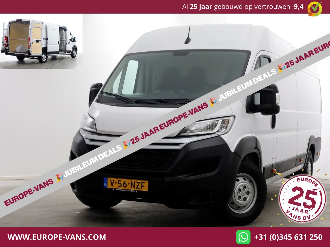 Citroën Jumper - 2.2 BlueHDi 165pk L4H2 Airco/Navi/Camera 06-2024 - AutoWereld.nl