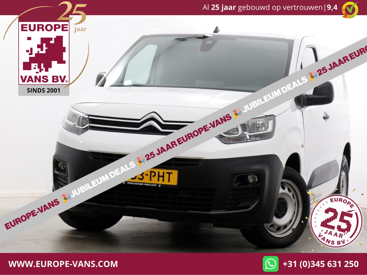 Citroën Berlingo - 1.5 BlueHDI 130pk Automaat Airco/CarPlay 01-2022 - AutoWereld.nl