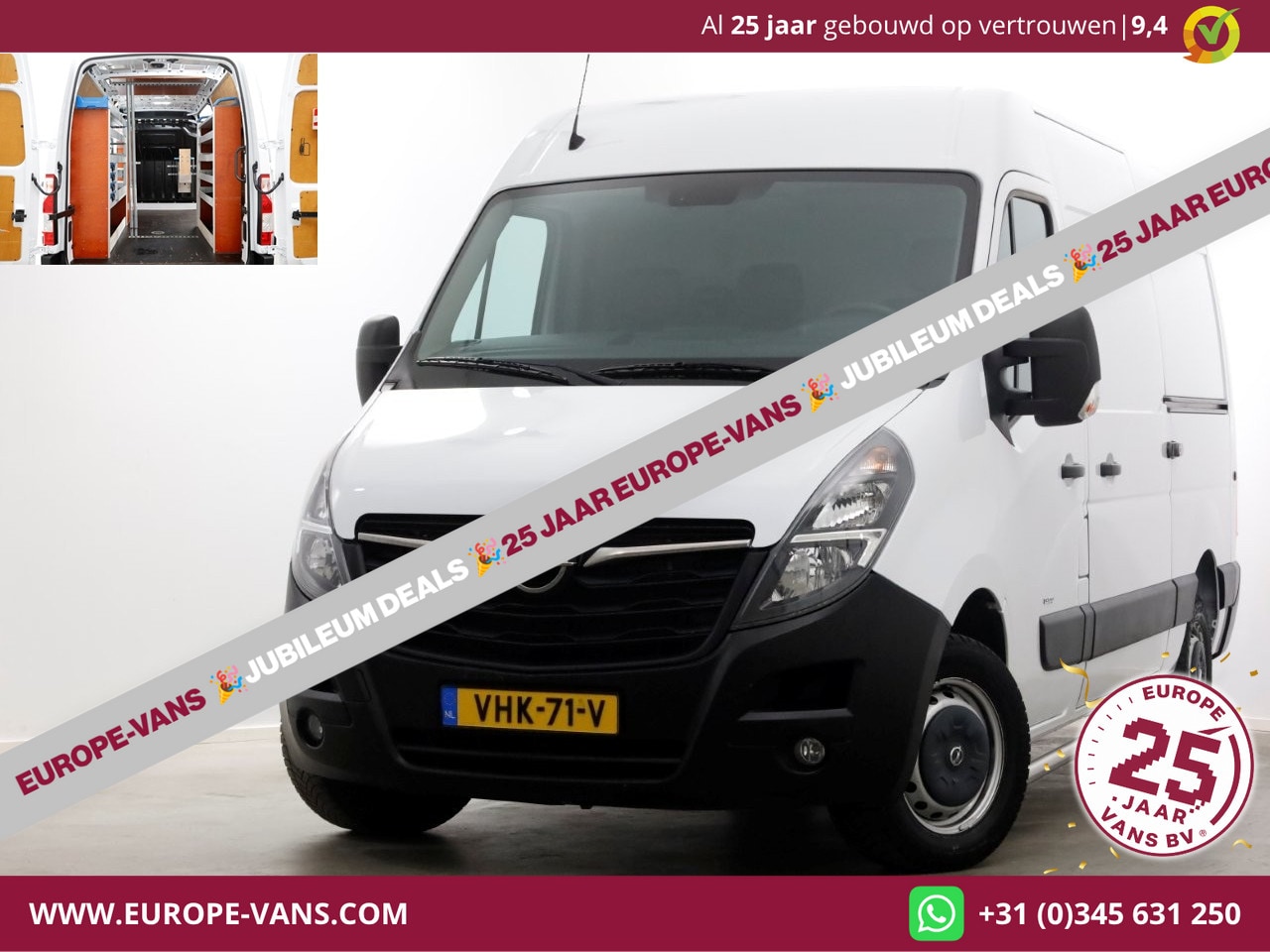Opel Movano - 2.3 Turbo 150pk L2H2 Camera/Inrichting/2x Schuifdeur 11-2020 - AutoWereld.nl