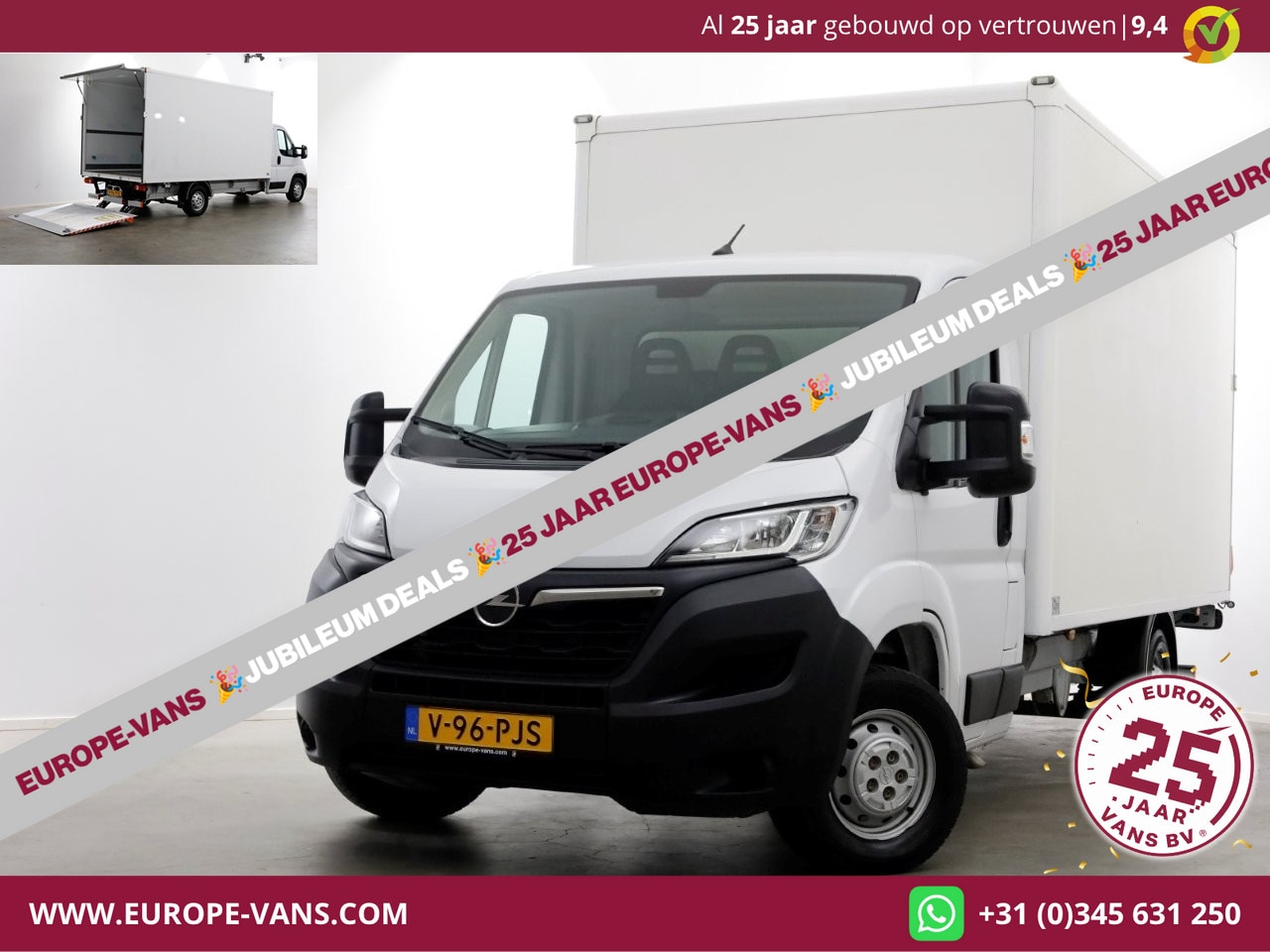 Opel Movano - 2.2D 140pk Bakwagen met laadklep 1.060kg laadvermogen 07-2022 - AutoWereld.nl