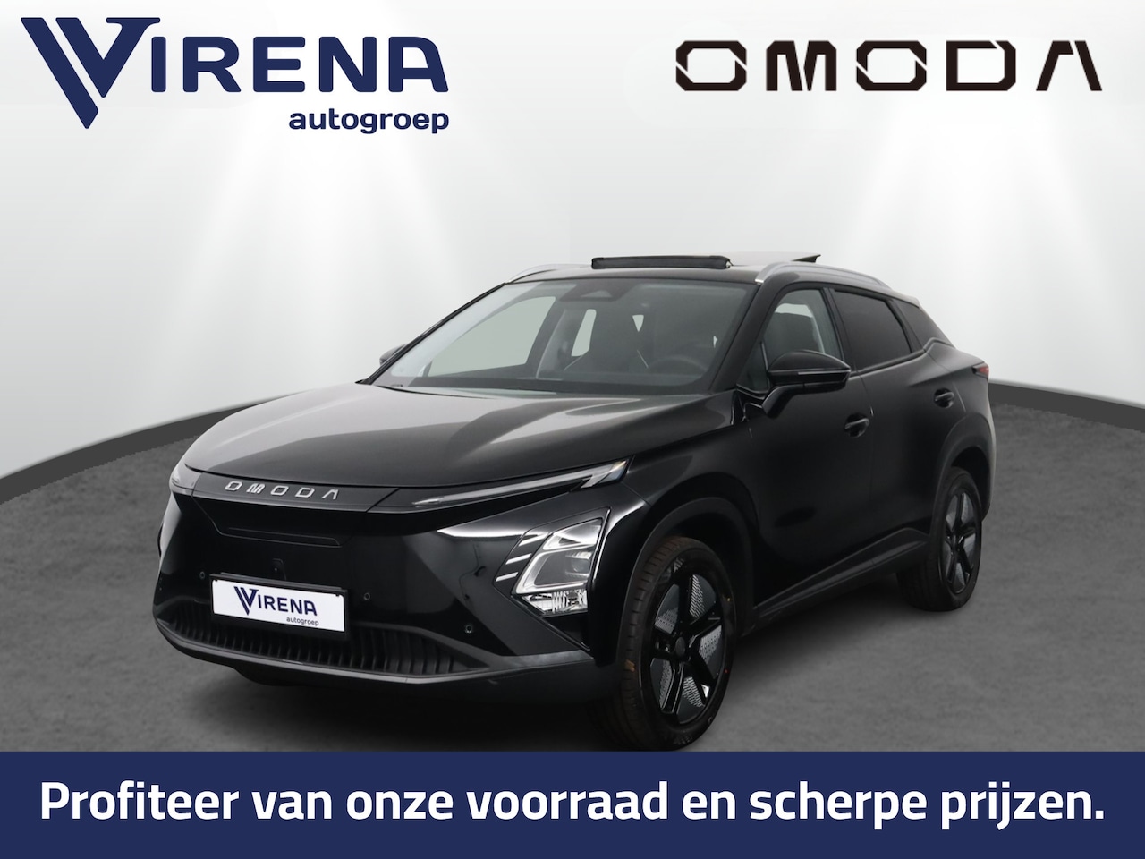 Omoda 5 - EV Premium 61 kWh - Schuif/kantel dak - Adaptieve cruisecontrol - Sfeerverlichting - Apple - AutoWereld.nl