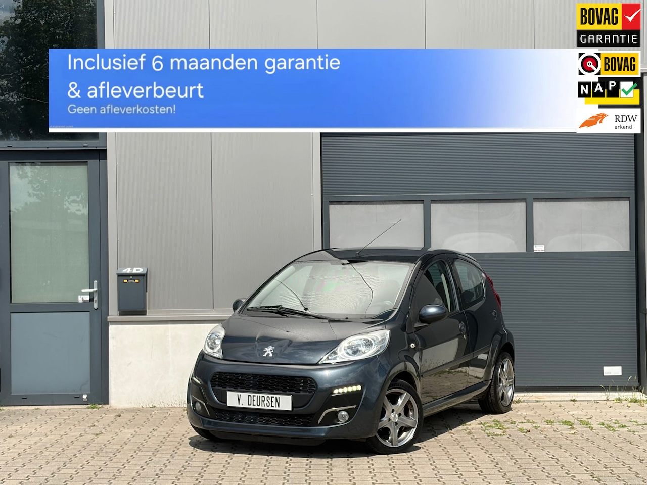 Peugeot 107 - 1.0 Active |AUTOMAAT|AIRCO|CENTRALE DEURVERGRENDELING| - AutoWereld.nl