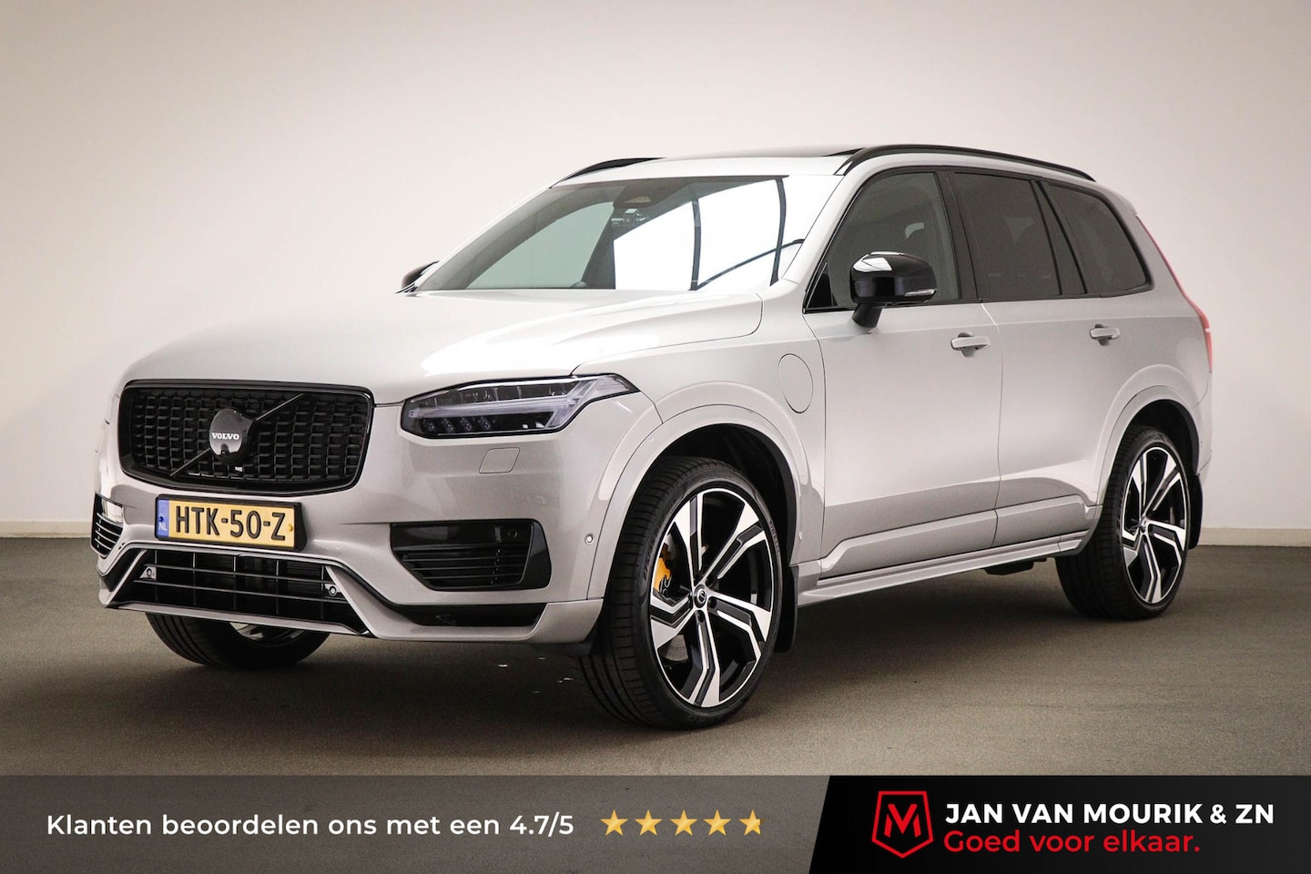 Volvo XC90 - 2.0 T8 Recharge AWD Ultimate Dark | LEDER PACK | LUCHTVERING | PANORAMADAK | BOWERS & WILK - AutoWereld.nl
