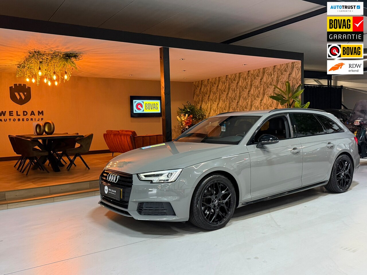Audi A4 Avant - 1.4 TFSI Sport S line Black Edition |NAP|Nardo Grey|Dealer Onderhouden|Trekhaak|Clima|Navi - AutoWereld.nl