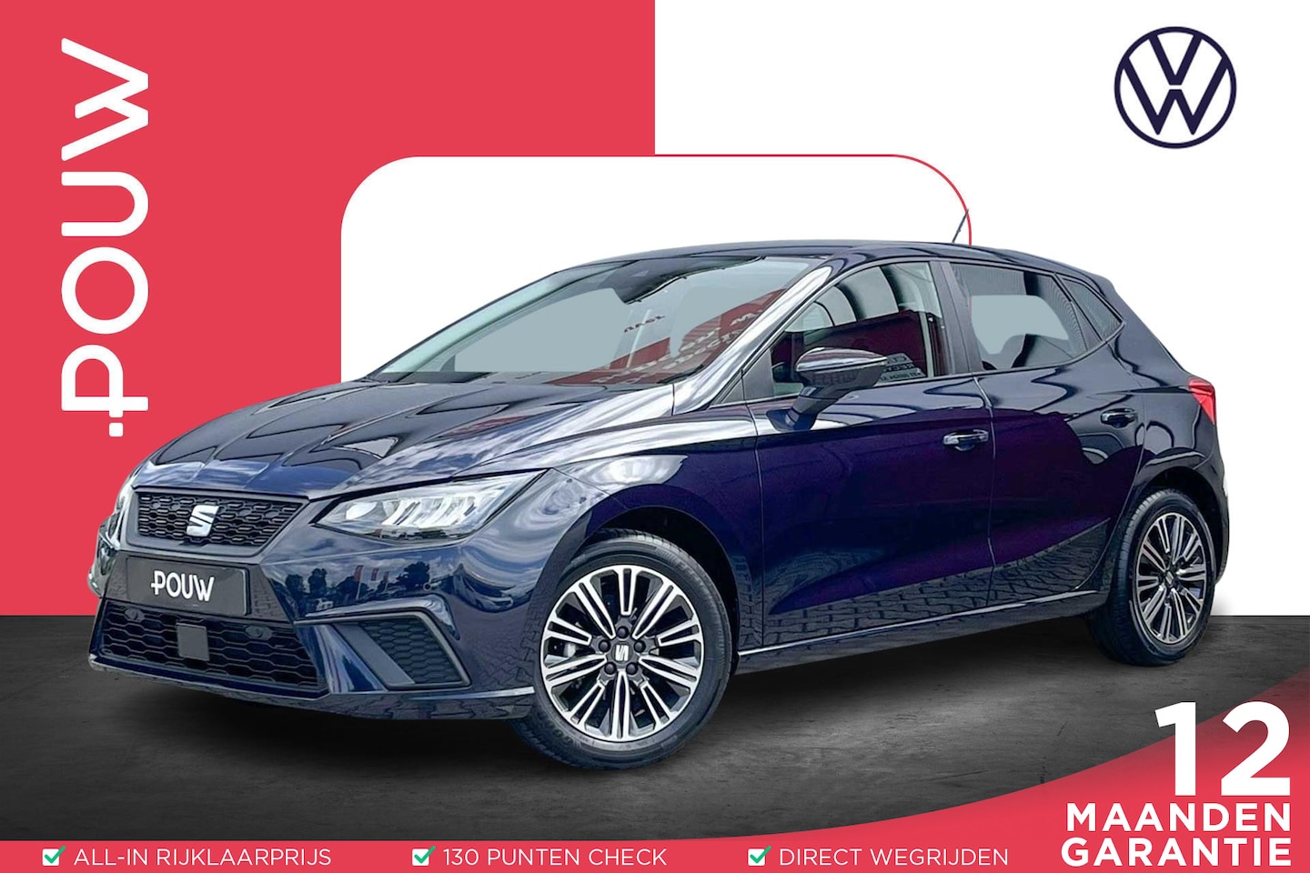 SEAT Ibiza - 1.0 TSI 95pk Style Business Intense | Navigatie | Full Link | Stoelverwarming - AutoWereld.nl