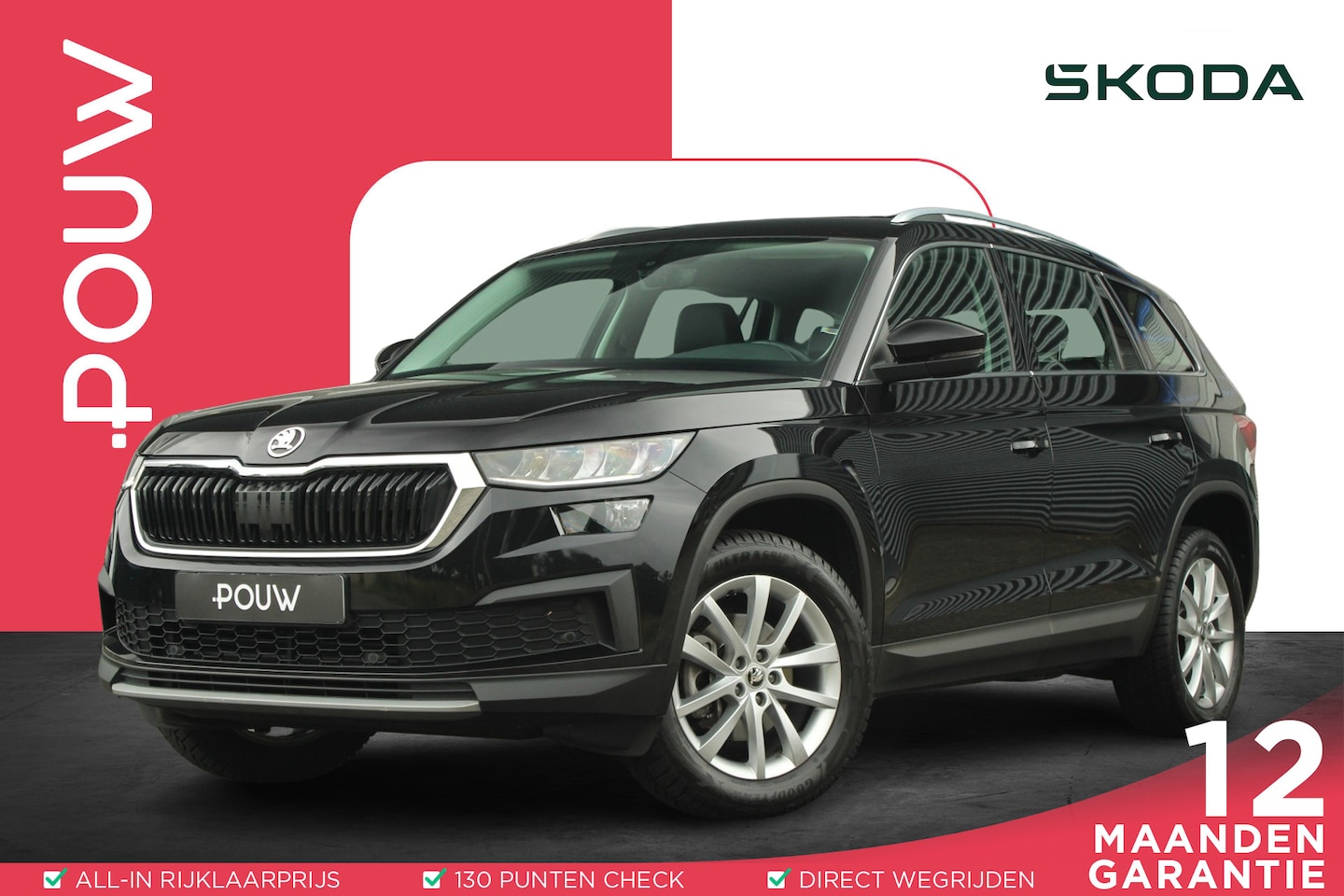 Skoda Kodiaq - 1.5 TSI 150pk Business Edition 7p. | Trekhaak | Cruise Control | Navigatie | Apple CarPlay - AutoWereld.nl