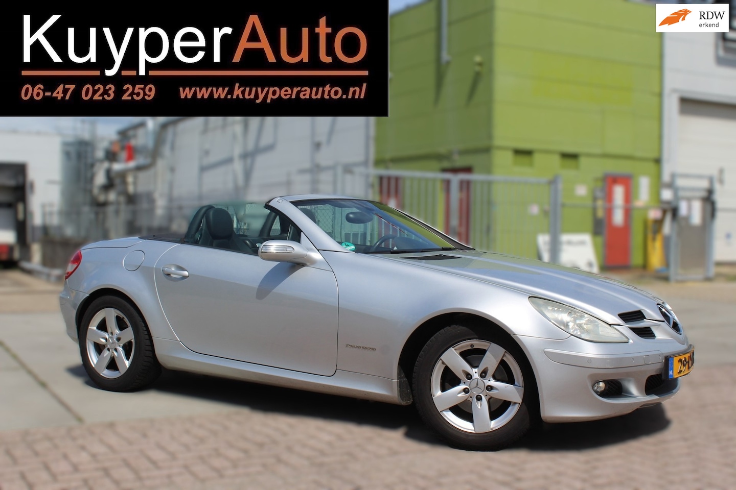 Mercedes-Benz SLK-klasse - 200 K NETTE .AUTOMAAT VOL LEDER - AutoWereld.nl