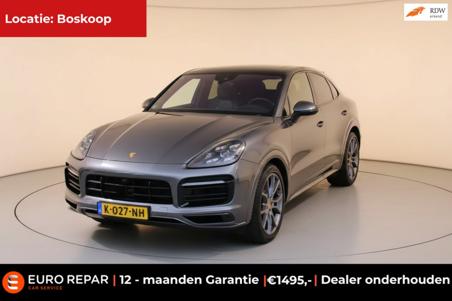 Porsche Cayenne Coupé - 3.0 E-Hybrid VOL BURMESTER BTW-AUTO! - AutoWereld.nl