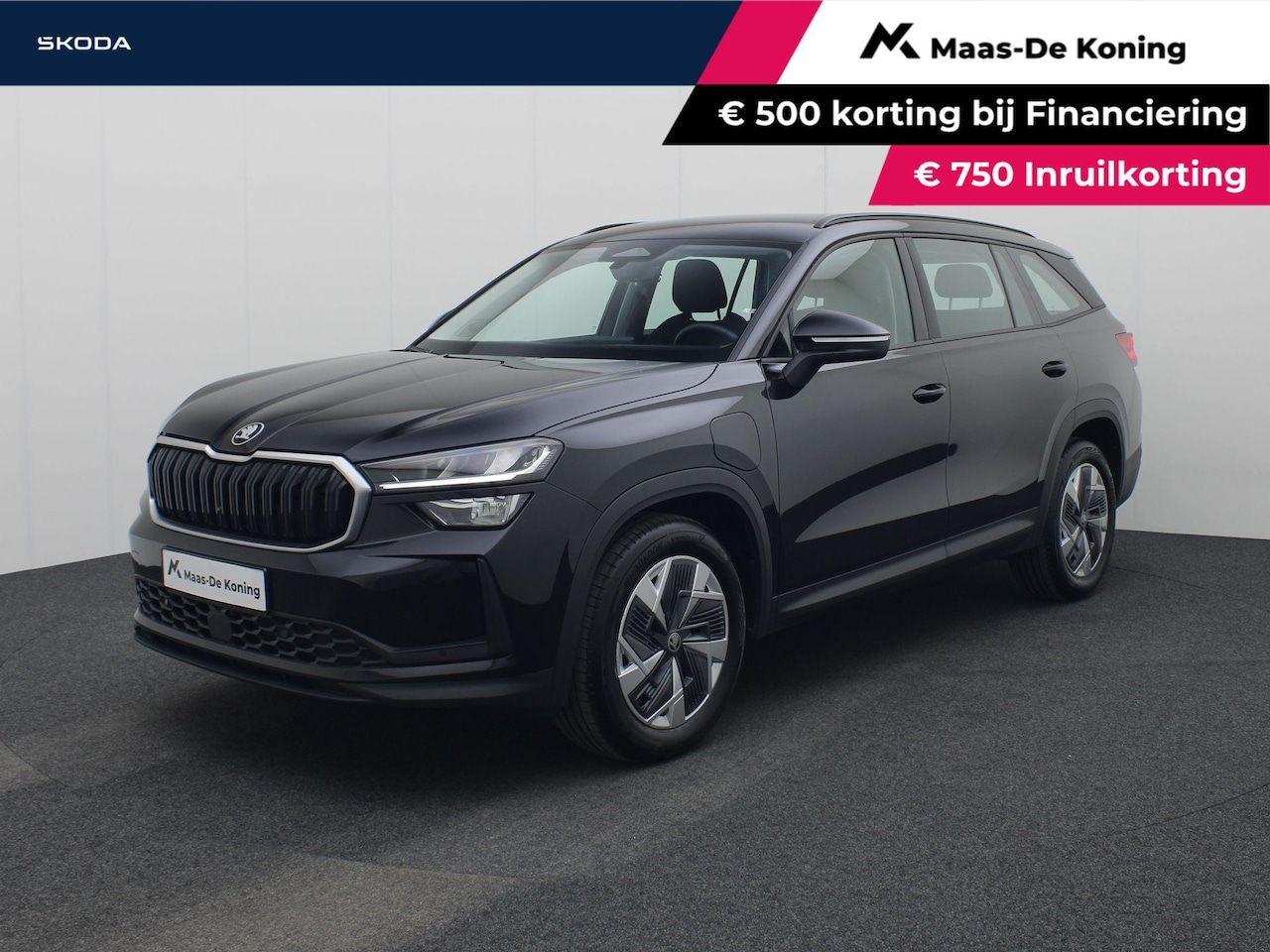 Skoda Kodiaq - 1.5TSI/204pk DSG PHEV Business Edition · Apple/Android Car Play · Camera + Parkeersensoren - AutoWereld.nl