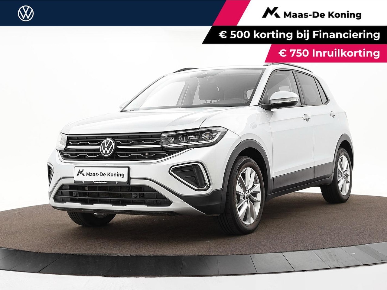 Volkswagen T-Cross - 1.0 TSI 116pk DSG Advanced · Apple/Android · Camera + Parkeersensoren · Stoelverwarming · - AutoWereld.nl