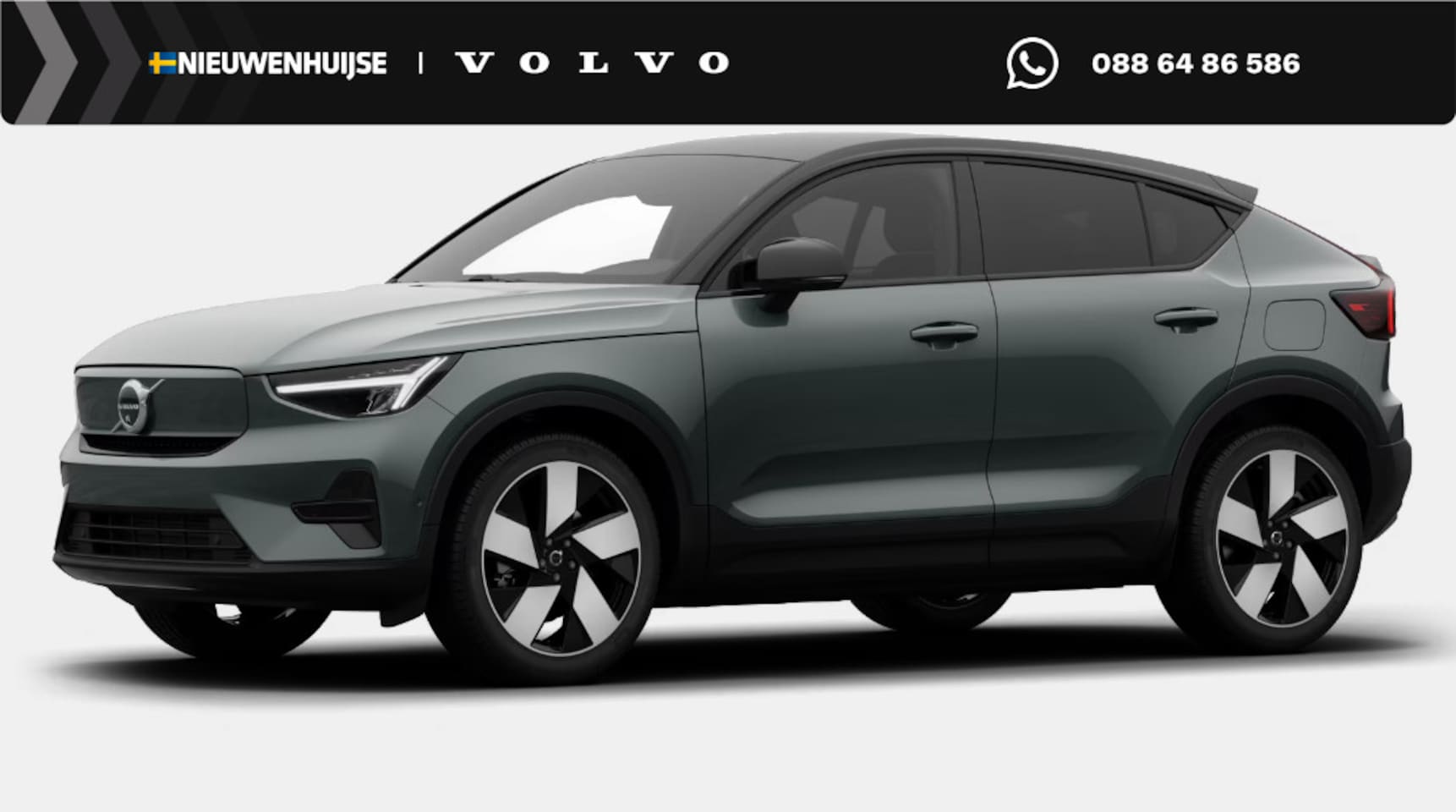 Volvo EC40 - Single Motor Extended Range Ultra Europa Black Editon | 82 kWh | Panoramadak | Keyless | H - AutoWereld.nl