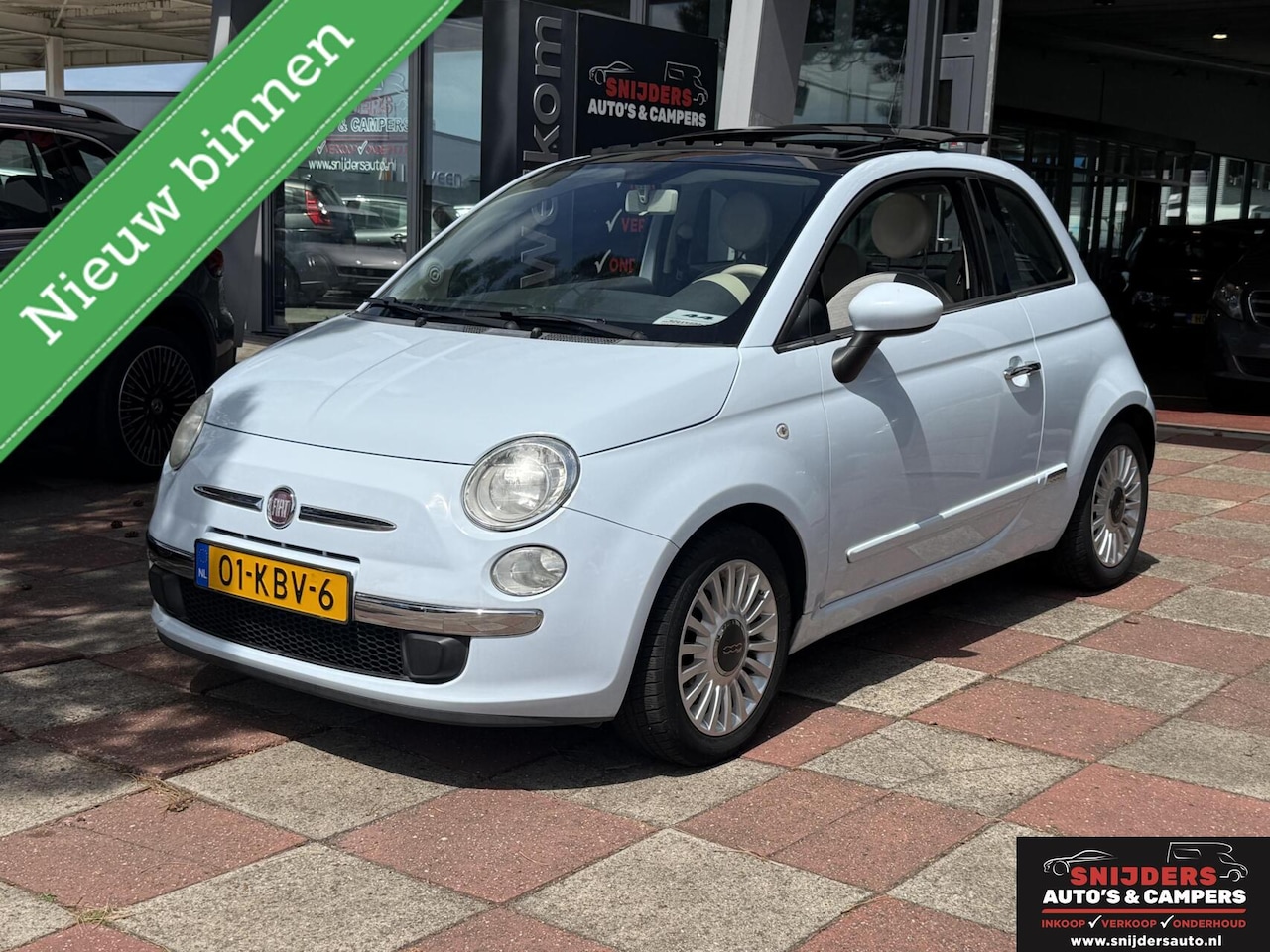 Fiat 500 - 1.2 Lounge automaat - AutoWereld.nl