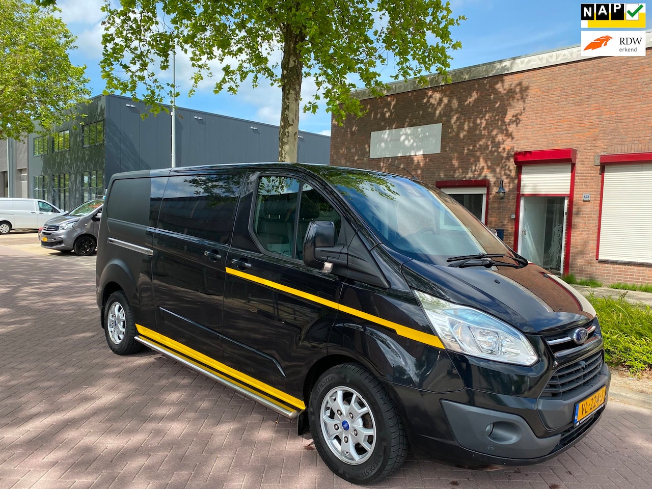 Ford Transit Custom - 290 2.2 TDCI L2H1 Limited / Airco / Cruise Control / 6 Bak / 114KW=155PK / PDC / Navigatie - AutoWereld.nl