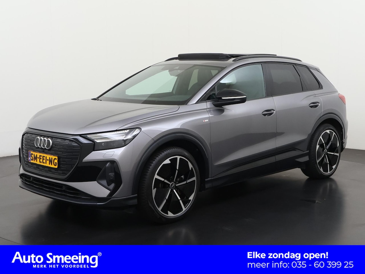 Audi Q4 e-tron - 40 S-Line Shadow Look 77 kWh | SOH 94% | Panoramadak | Sonos Sound | Zondag Open! - AutoWereld.nl