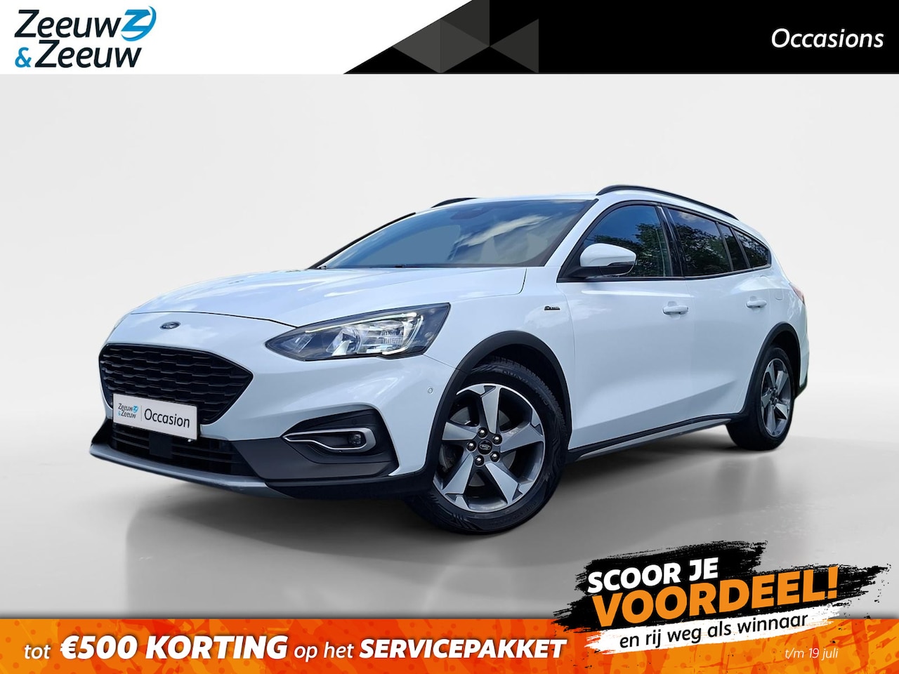 Ford Focus Wagon - 1.5 EcoBlue Active X Business 120PK | Trekhaak | Adaptieve Cruise Control | Winter Pack | - AutoWereld.nl