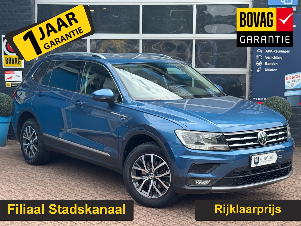 Volkswagen Tiguan Allspace - 1.5 TSI Comfortline 7p. Gratis Afleverpakket! Adaptieve Cruise | Elektrische Kofferklep | - AutoWereld.nl