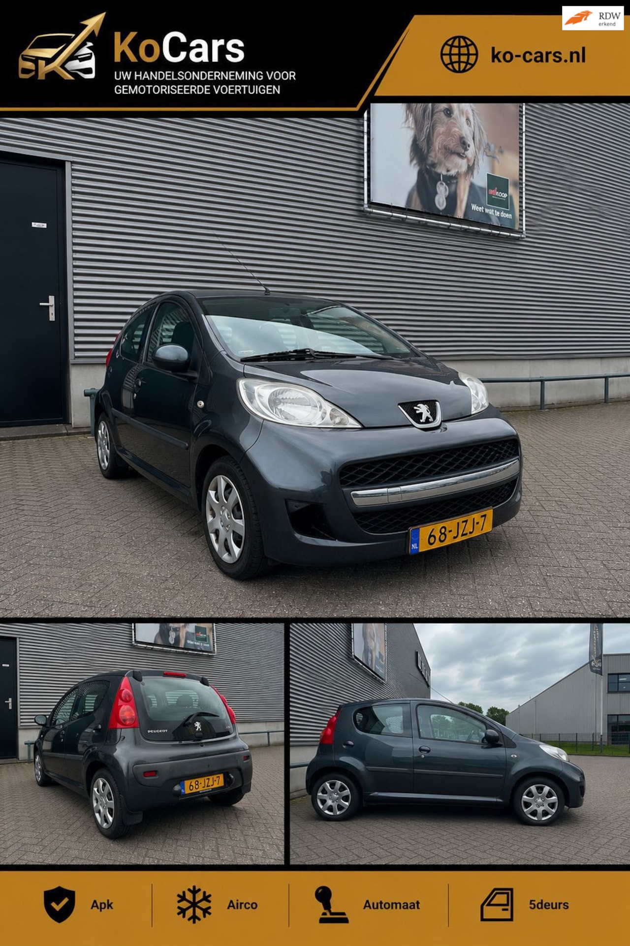 Peugeot 107 - 1.0-12V XS 1.0-12V XS - AutoWereld.nl
