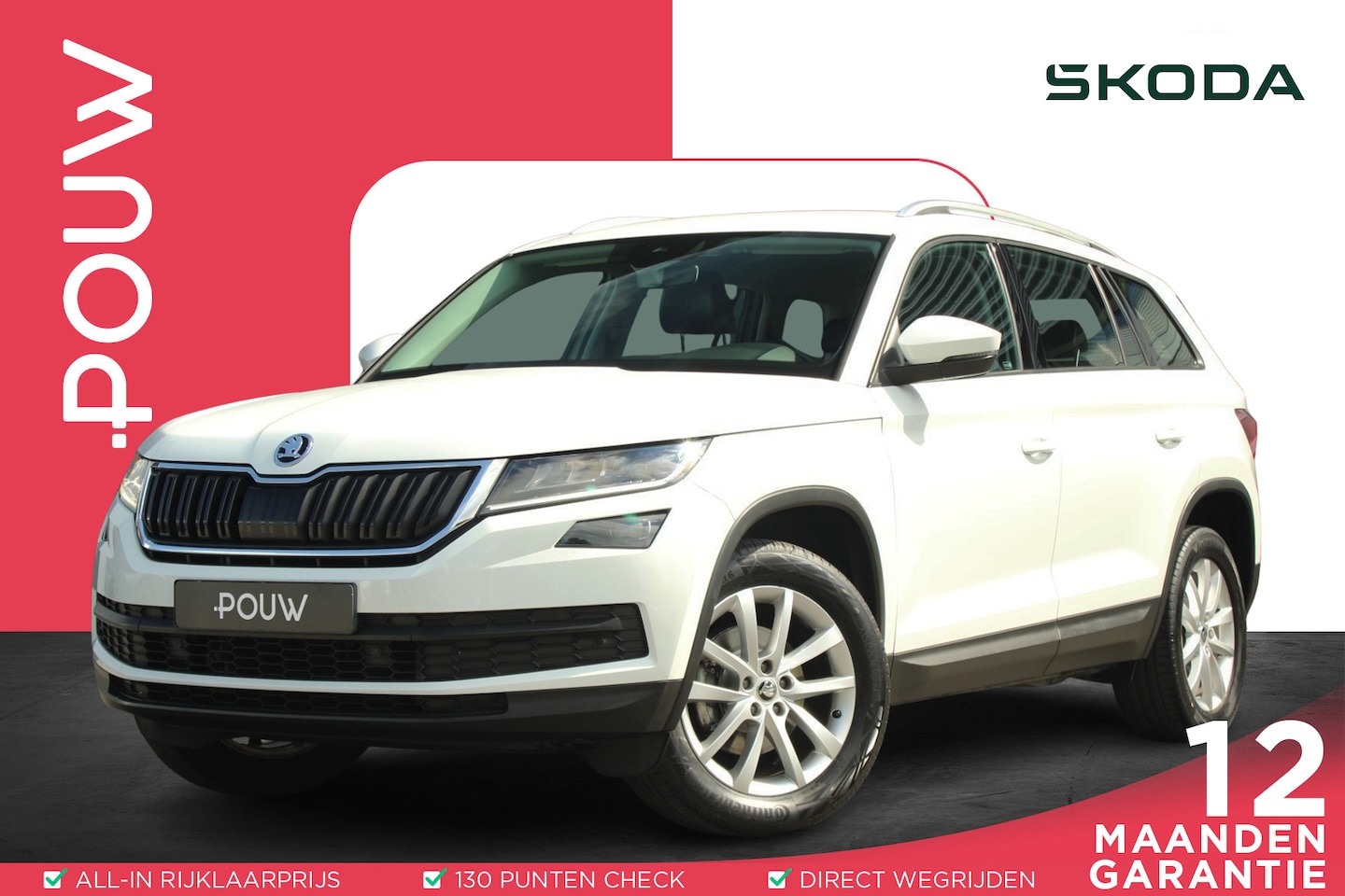 Skoda Kodiaq - 1.5 TSI 150pk DSG Limited Business Edition | Canton Audio | Navigatie | Elektr. Achterklep - AutoWereld.nl