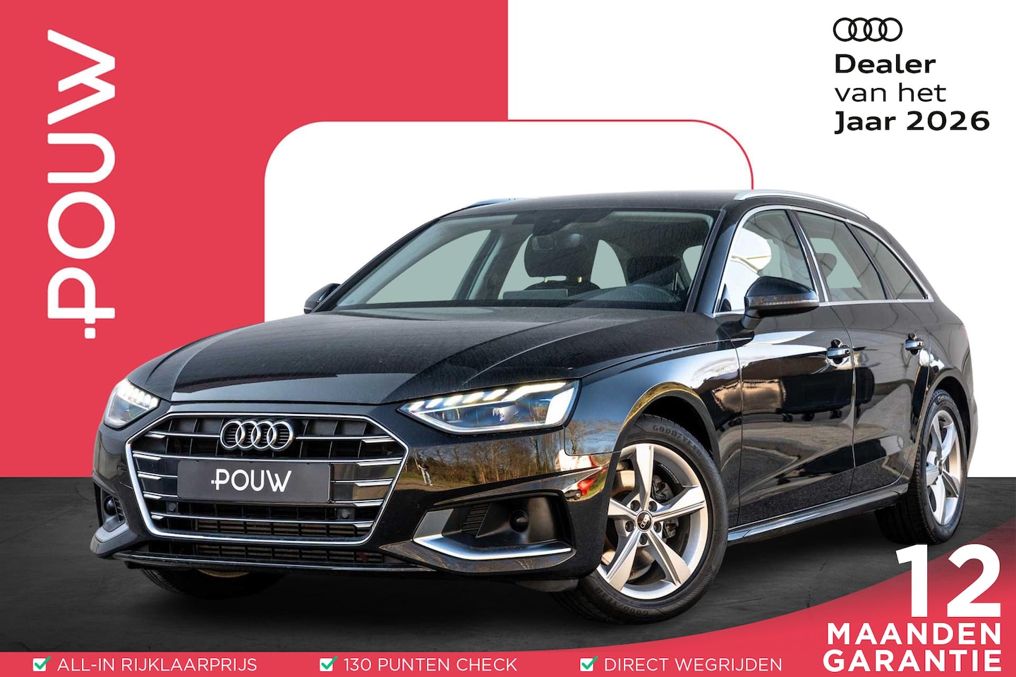 Audi A4 Avant - 35 TFSI 150pk S-tronic Advanced Edition | Smartphone Interface | Navigatie | PDC | Cruise - AutoWereld.nl